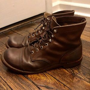 Red Wing Shoes “Iron Ranger” 6 inch leather boot